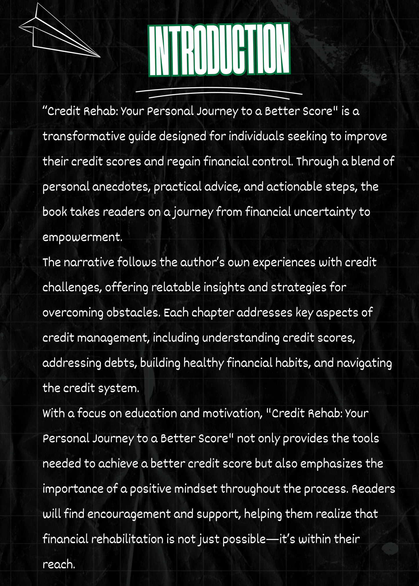 Credit Rehab: Your Personal Journey to a Better Score