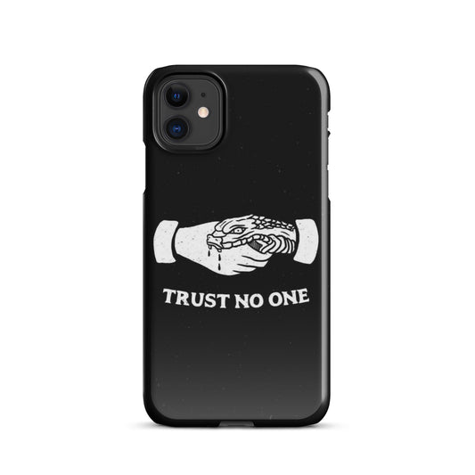 Trust No One - iPhone Case