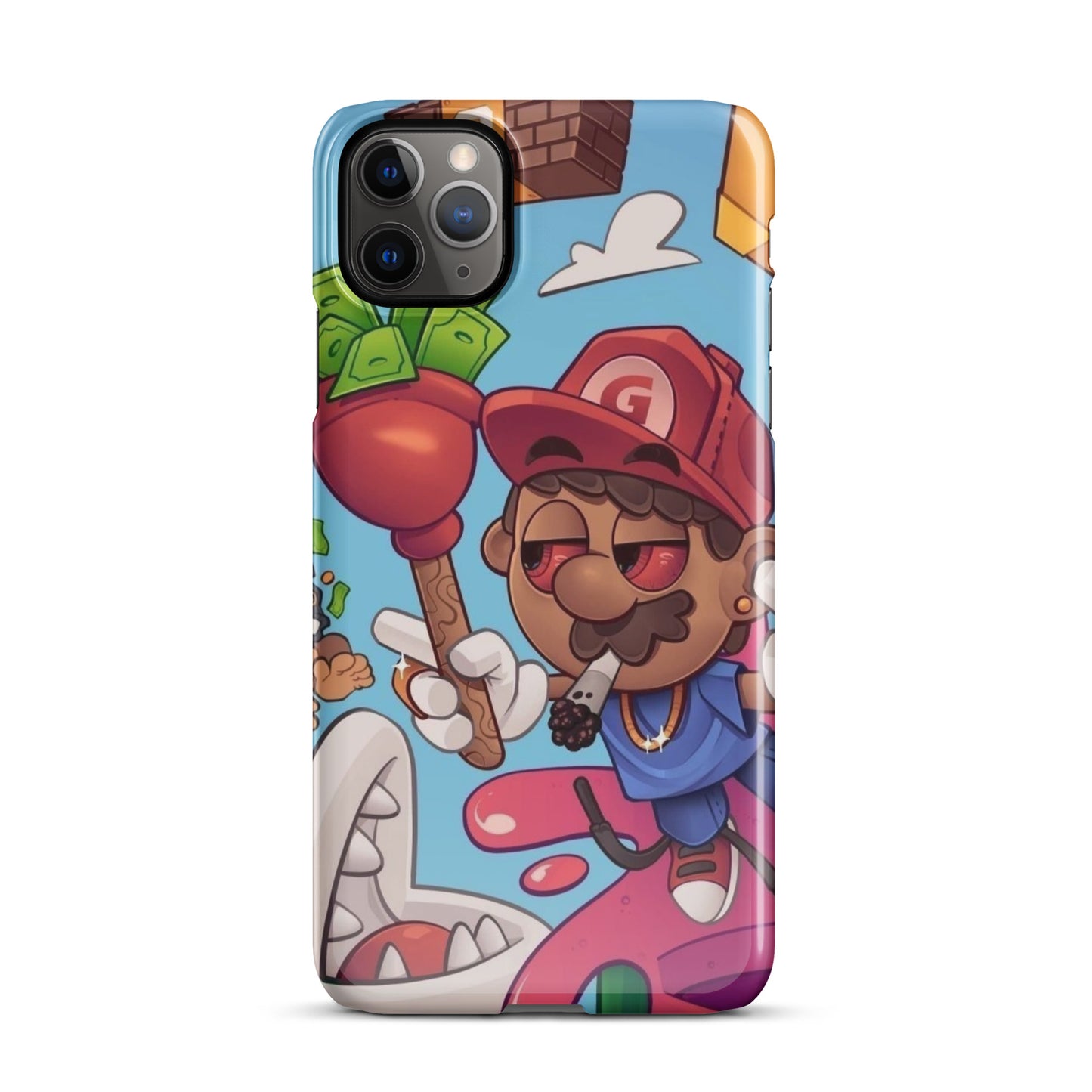 In The Clouds - iPhone Case