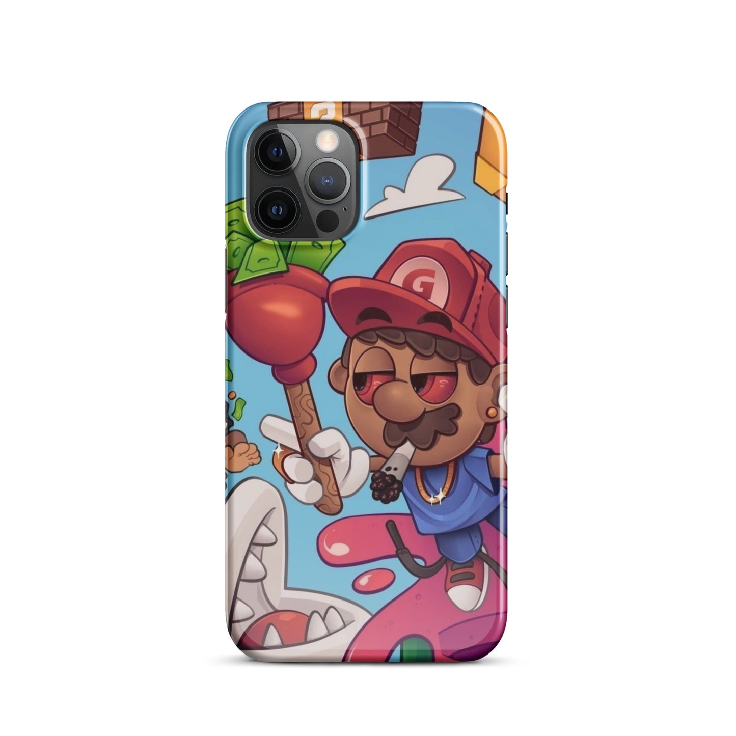 In The Clouds - iPhone Case