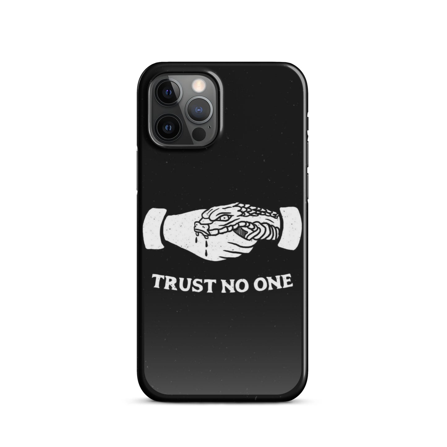 Trust No One - iPhone Case