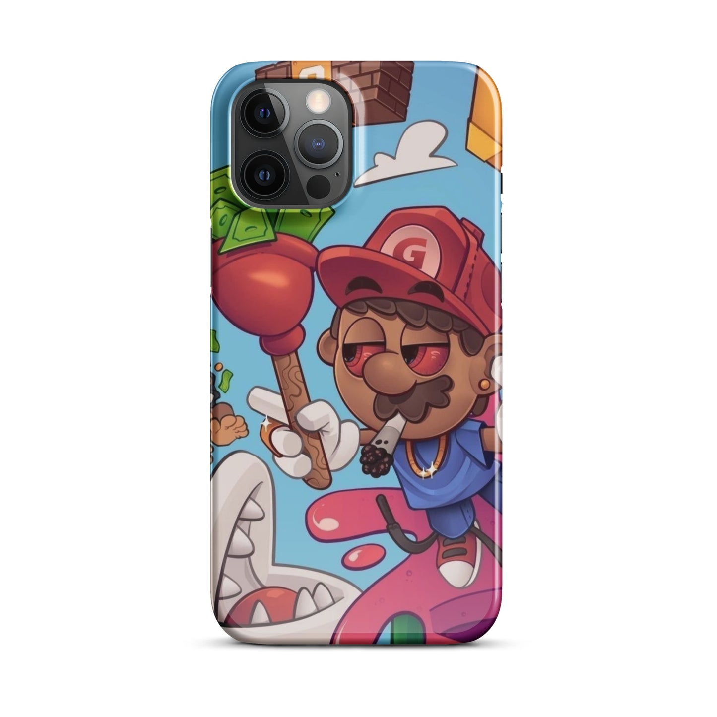 In The Clouds - iPhone Case