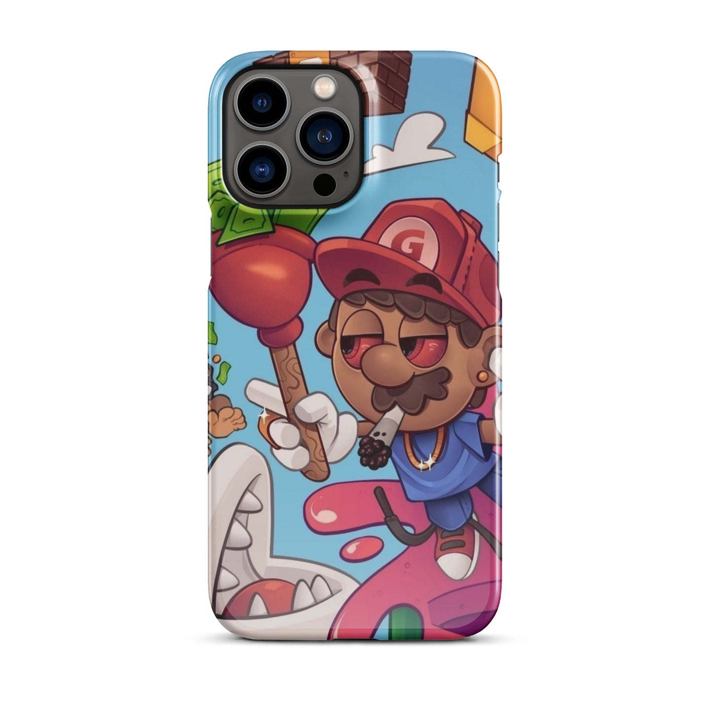 In The Clouds - iPhone Case