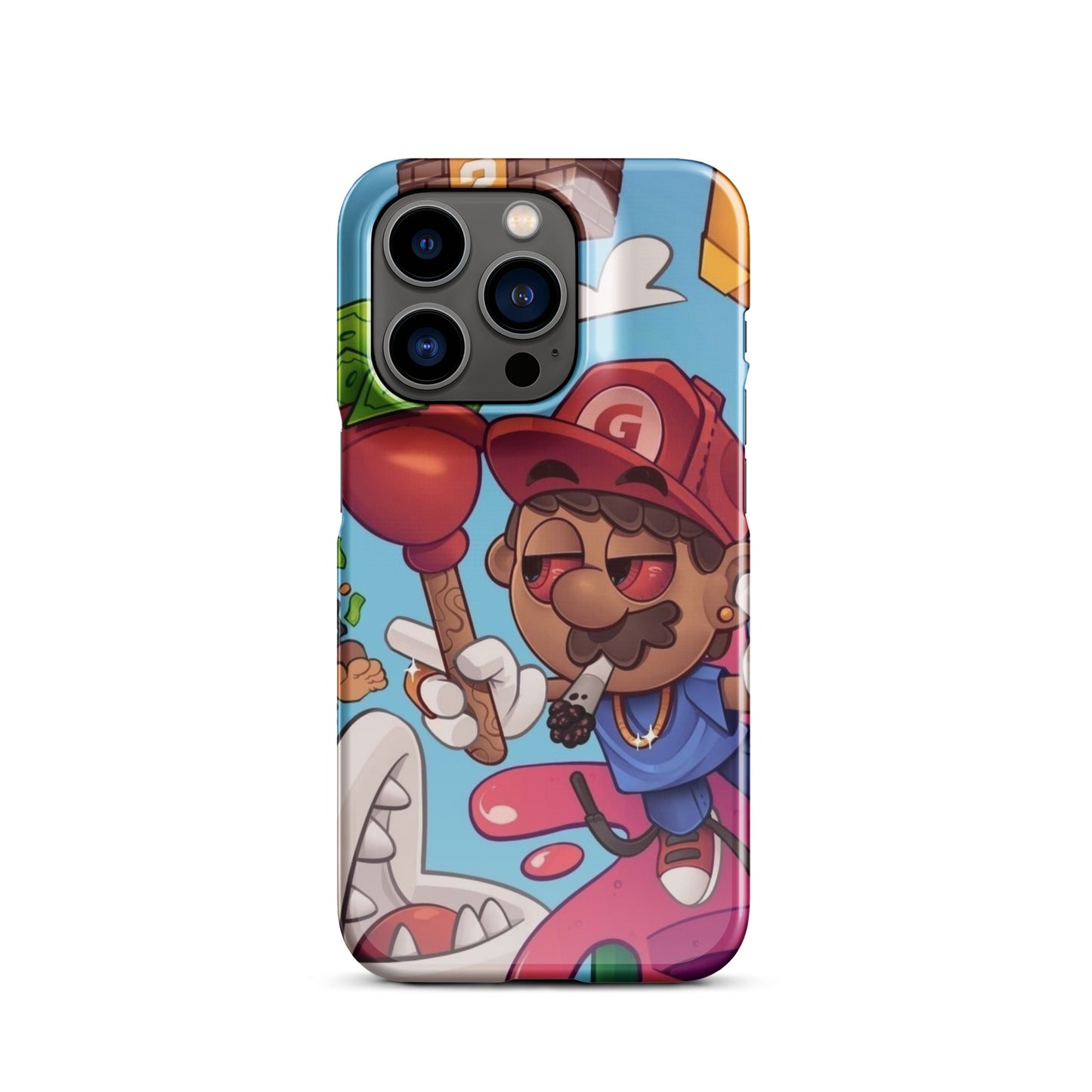 In The Clouds - iPhone Case