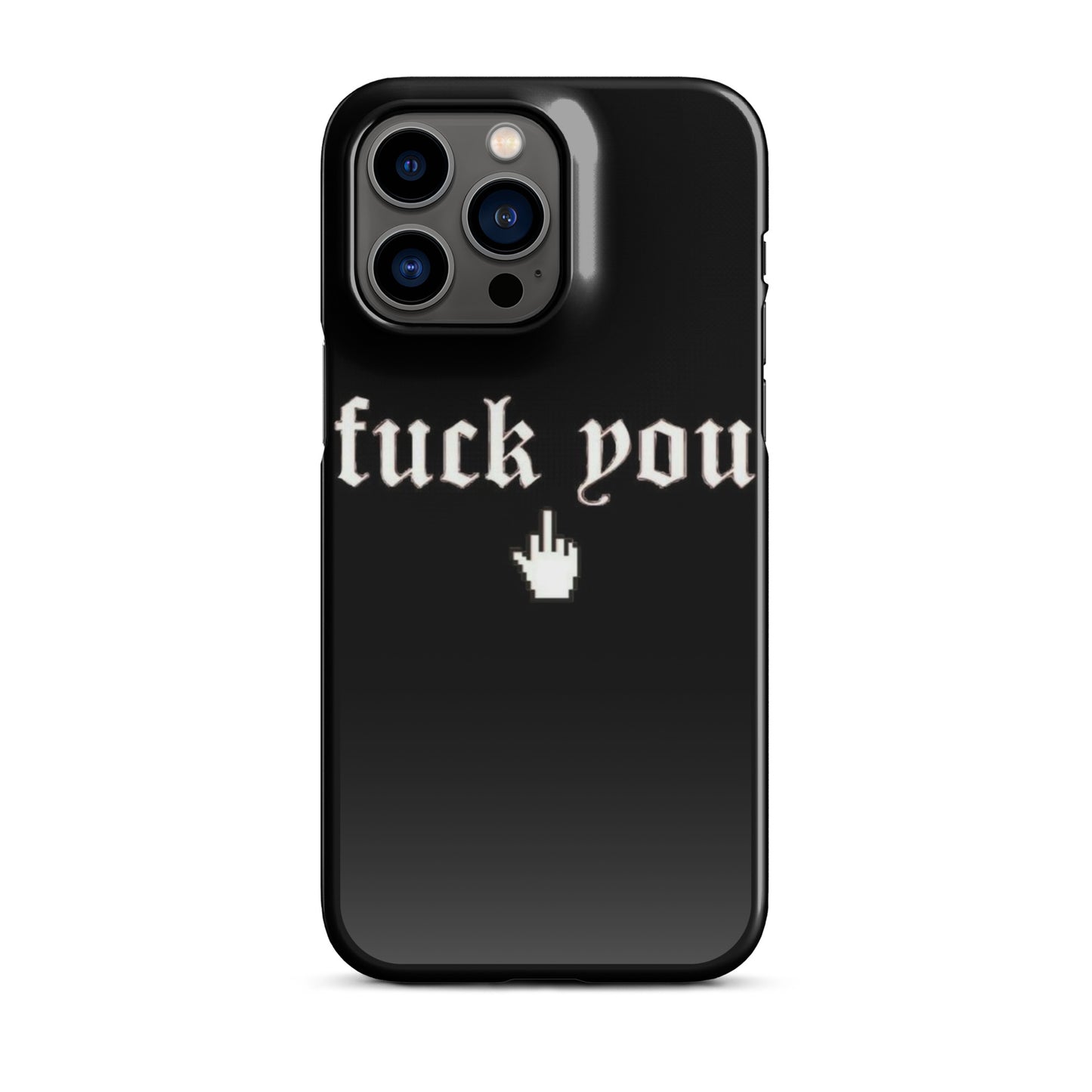 Middle Finger - iPhone Case