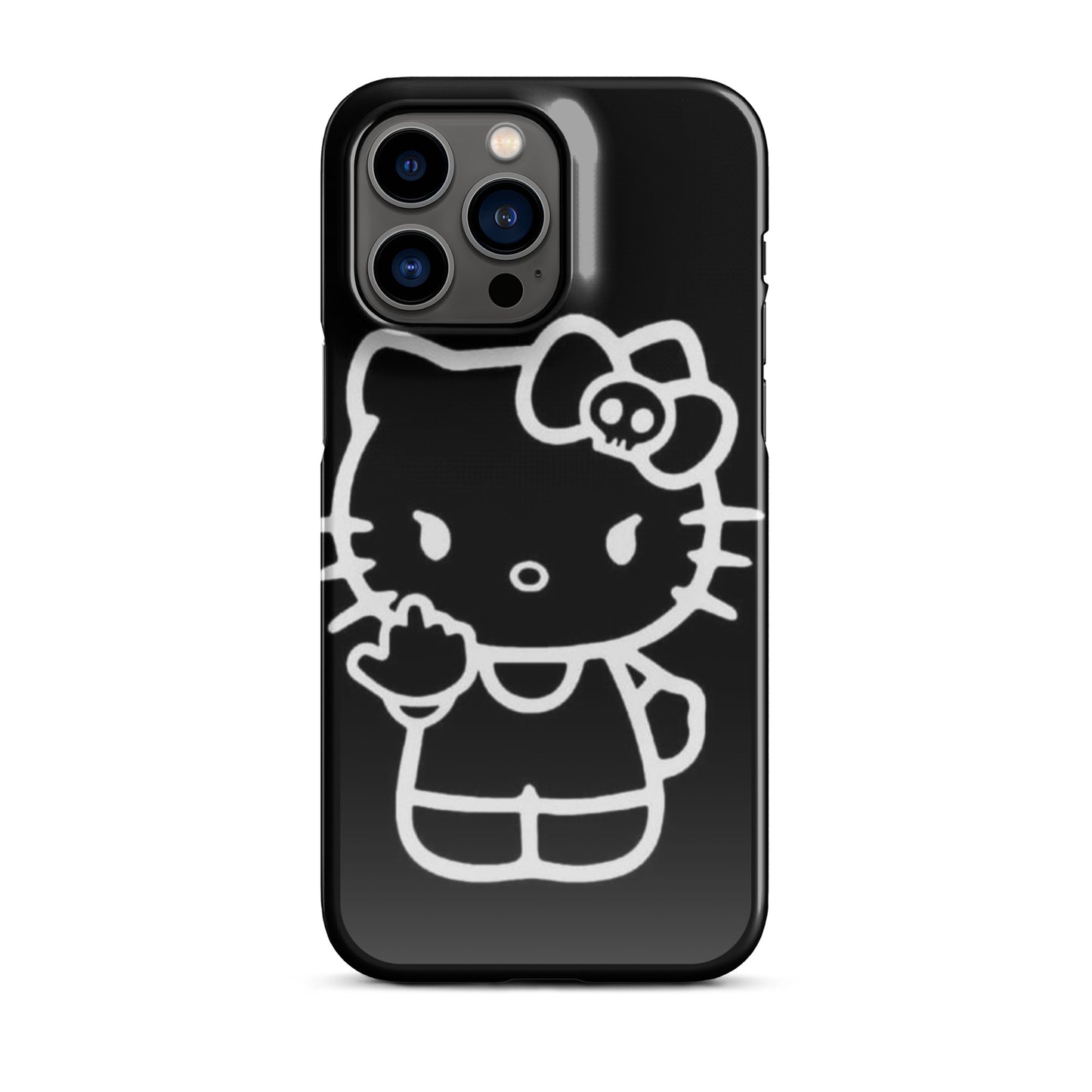 Mean Kitty - iPhone Case