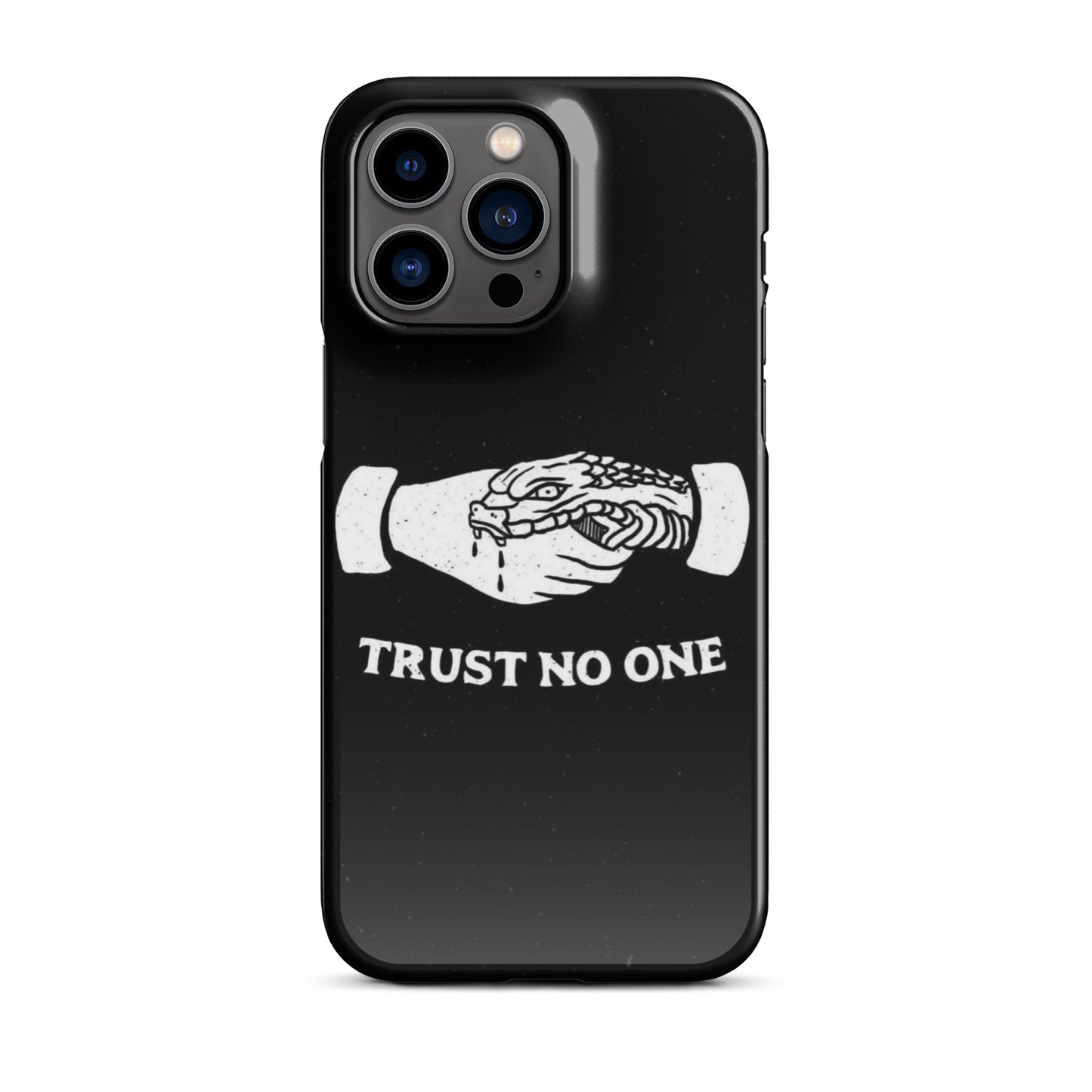 Trust No One - iPhone Case