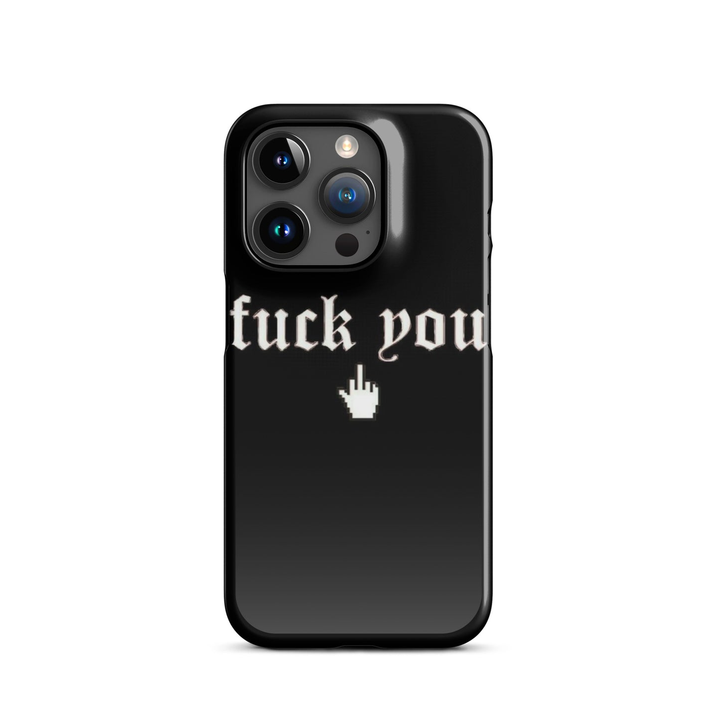 Middle Finger - iPhone Case