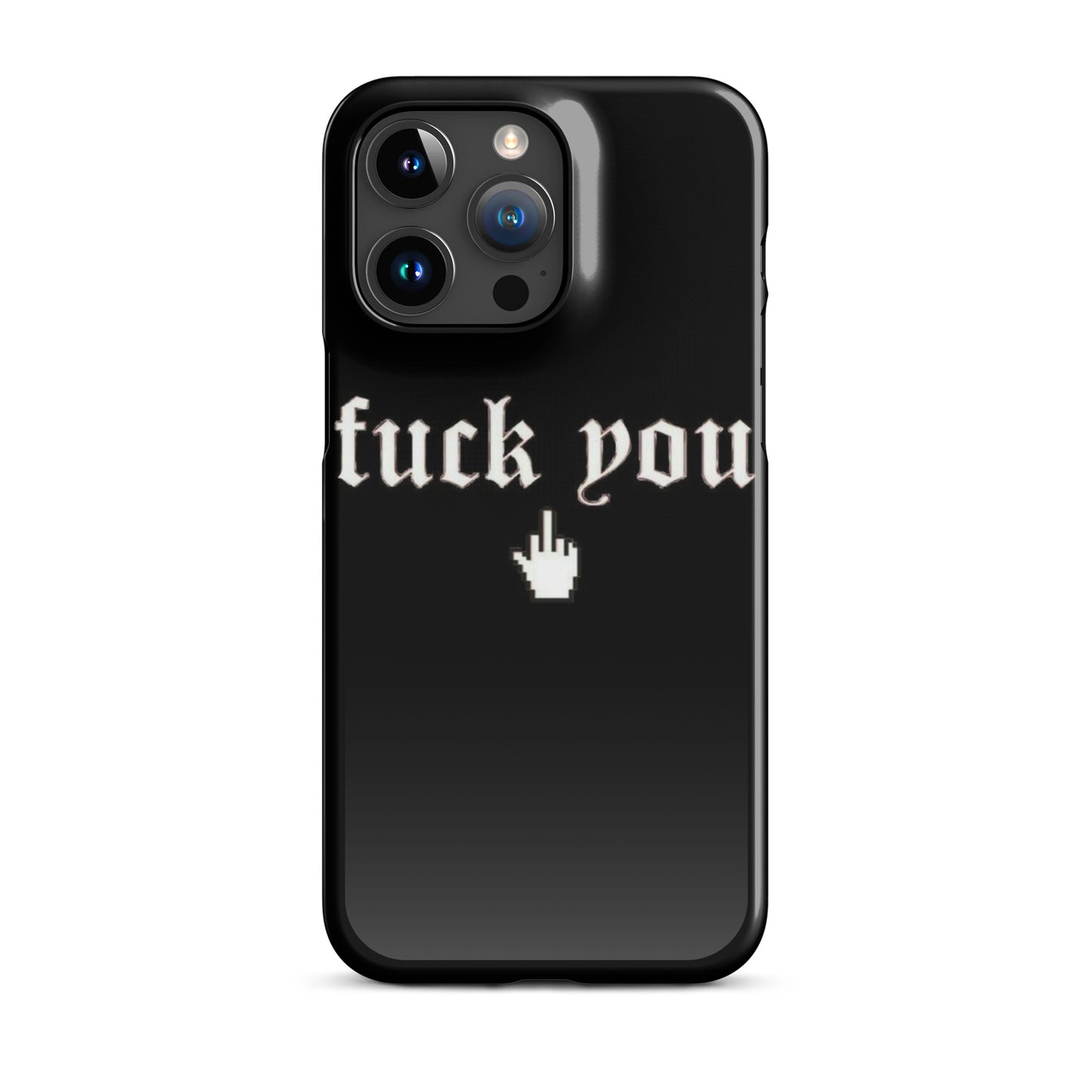 Middle Finger - iPhone Case